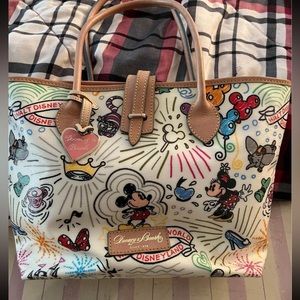 Authentic Dooney and Burke Walt Disney World bag